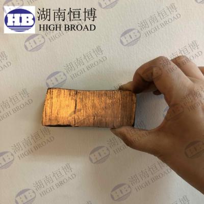 Copper Aluminium Master Alloys , 10% Master Alloy For Brass Smeltings