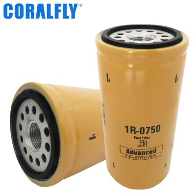 Filtro do separador de água do combustível de Caterpillar 1R0750 5 mícrons