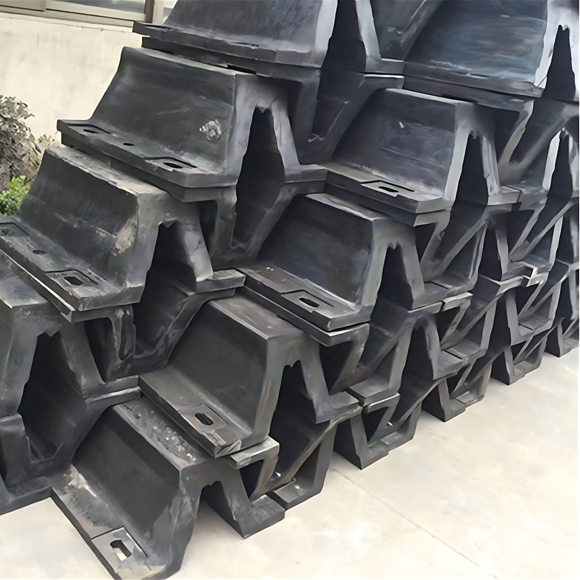 Customizable V Type Solid Dock Cushion Boat Bumper Marine Rubber Yacht Fender with CCS Certification