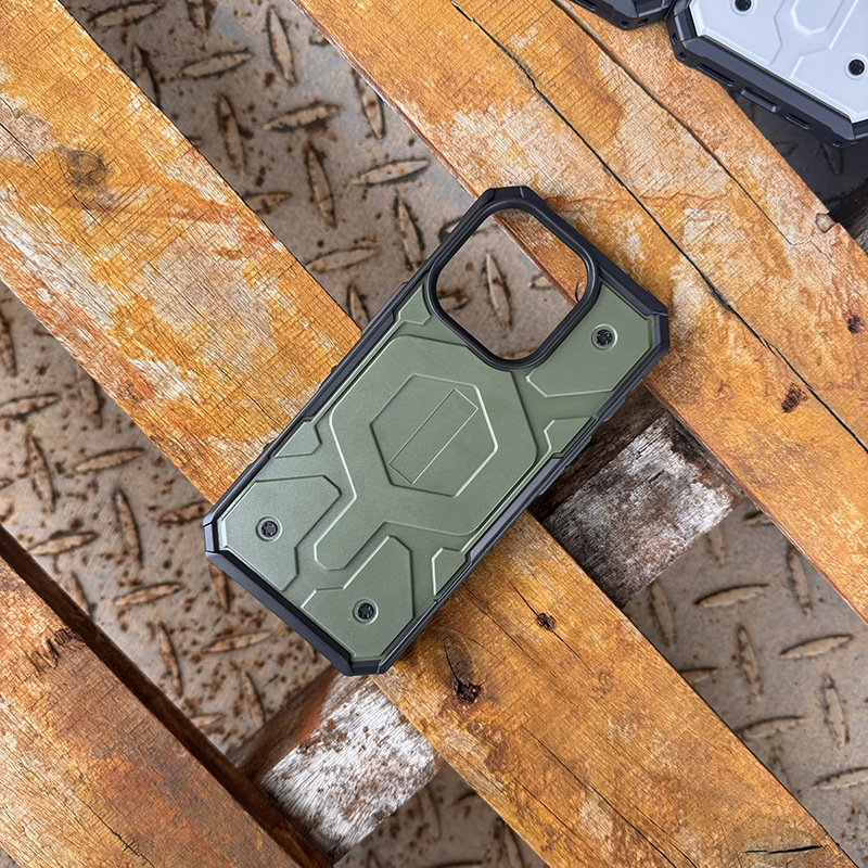 Pure Color New Adventure Series Anti-Shock Hard Style Mobile Phone Case for IPhone11 12 13 14 15 Pro Max Plus Street Fashion
