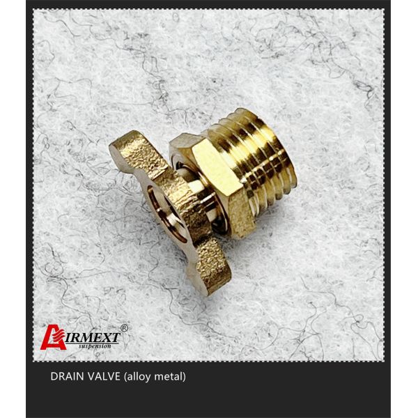Air Compressor External Seat Air Tank Drain Cock Alloy Metal