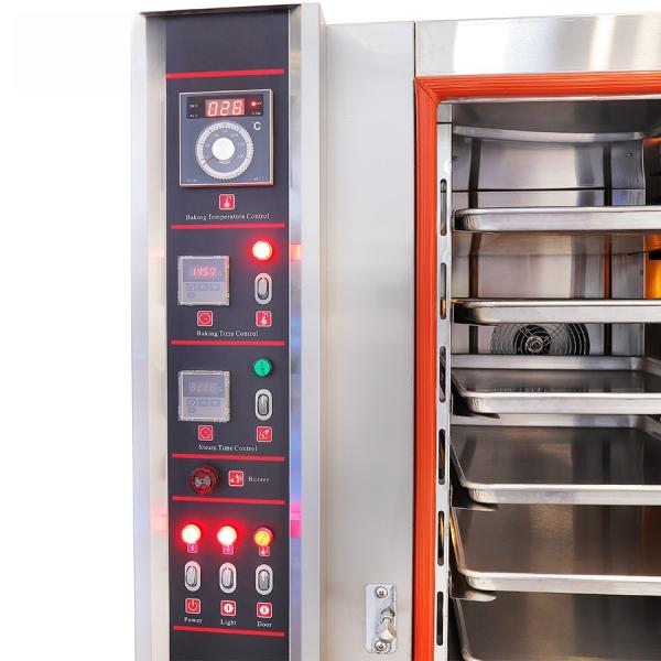 Electric Hot Air Convection Oven Digital Instrument Bakery Equipment 10 Trays