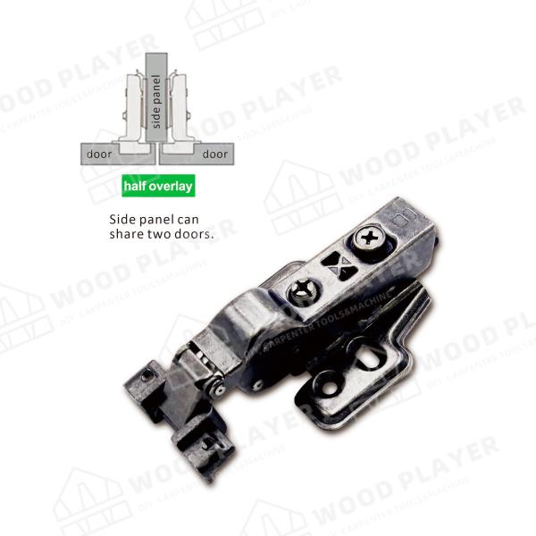 dobradiça hidráulica próxima macia grossa de 22mm-28mm para o armário