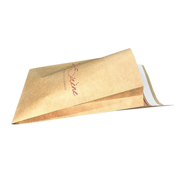 Self Sealing Kraft Paper Bag Disposable Paper Bags For Shipping And Storage