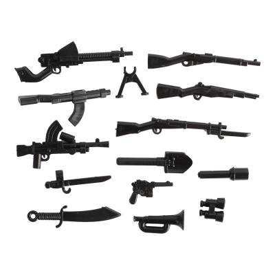 WW2 Japanese soviet soldier US army mini figure military weapons gun toy building blocks