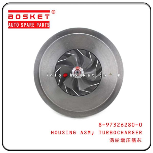 ISUZU NQR71 4HG1 Turbocharger Housing Assembly 8-97326280-0 8973262800