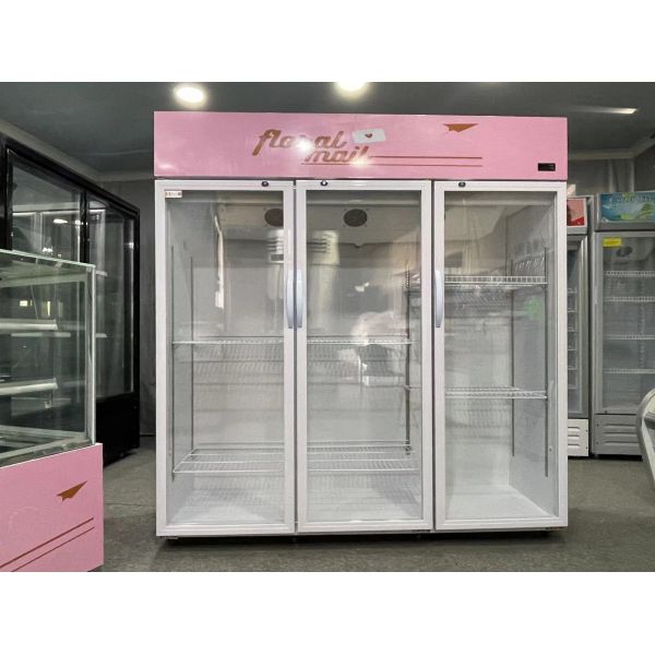 Merchandiser 2 Door Flower Cooler Single Temperature Floral Display Cooler