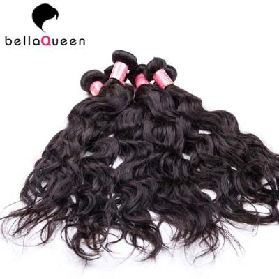 Original Natural Black Mongolian Hair Extensions Water Wave For Black Women