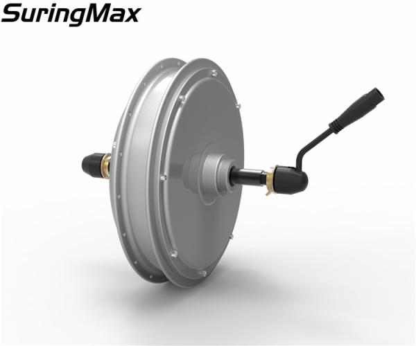 Brushless Gearless Fat Bike Hub Motor With 48V11.6AH LG Cell Lithium Battery