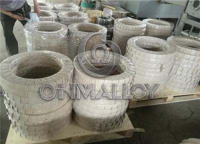Ligas de cobre da tira da prata de níquel C7521 0.2mm x 300mm UNS.C75200 brilhante 1/2 duro