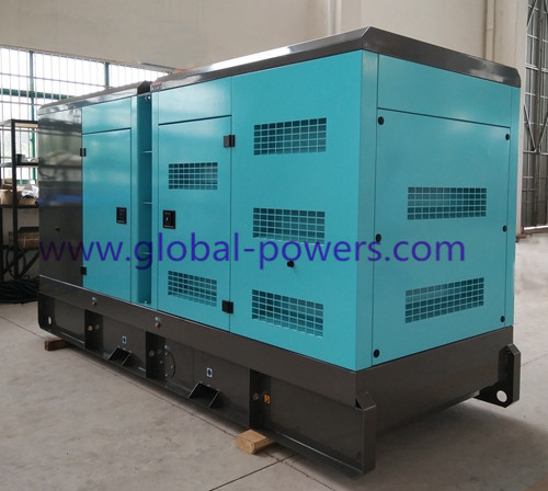 Global Power Silent Diesel Generator Set Cummins 6LTAA8.9-G3 226 KW 283 KVA