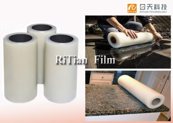 Filme da proteção do mármore da adesão do auto, comprimento de superfície da fita 500-200m do filme da proteção