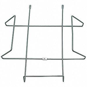 Gray Nickel Plated Steel Glove Dispenser Holder With Seat Back Mount