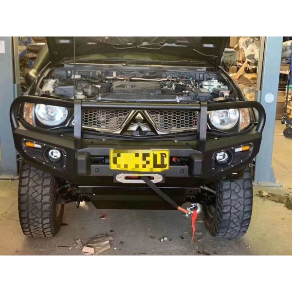 Customized Thickness Car Body Kit for Mitsubishi Triton Steel Front and Rear Bumpers