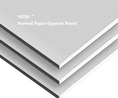 Smooth Surface Standard Gypsum Board For Standard Moisture Resistance