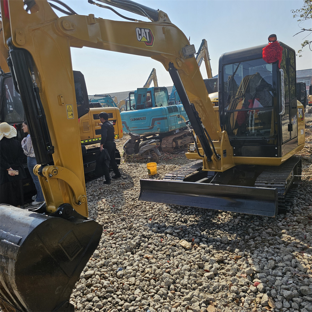 306e Использованный экскаватор Caterpillar Япония Подержанный экскаватор с землей