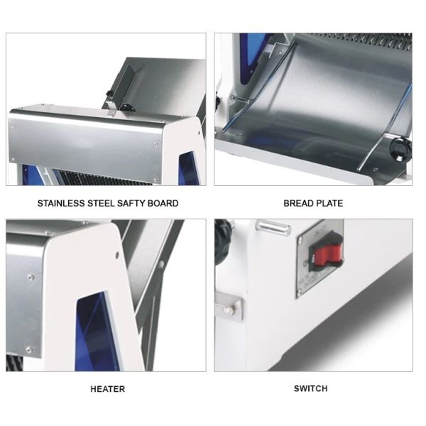 Кунтертоп оборудования поставок кухни толщины Слисер 1.2км хлеба серии ТР