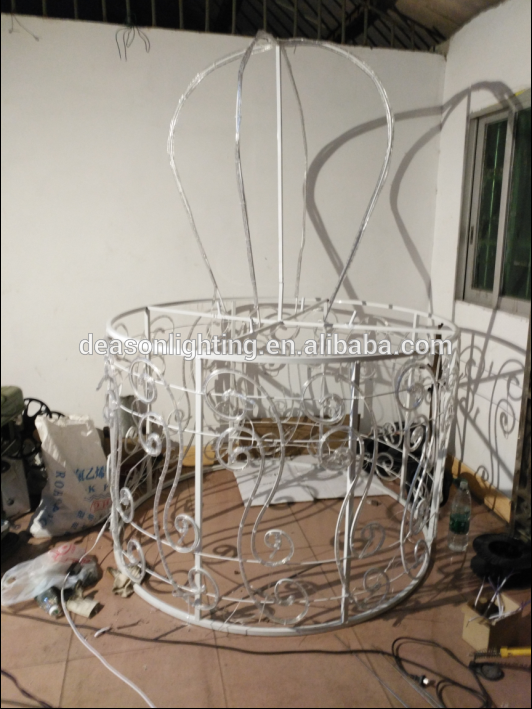 Giant outdoor christmas lights LED big Ball 3D Motif Light