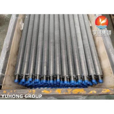 Industrial Extruded Fin Tube Products Carbon Steel ASTM A179 For Desalination Plants
