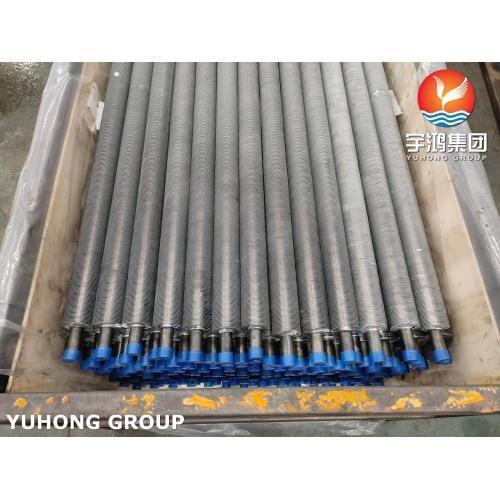 Industrial Extruded Fin Tube Products Carbon Steel ASTM A179 For Desalination Plants