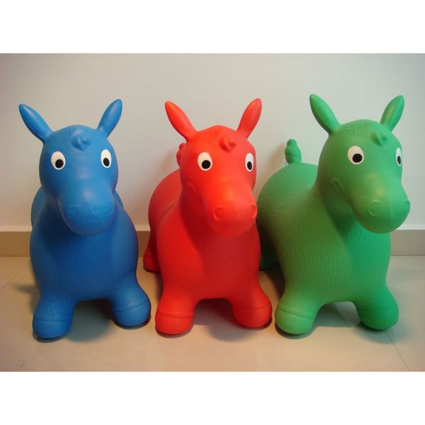 Kids Animal Bouncy Hopper Toys Inflatable Bouncer Jumping Deer Baby Play Indoor Toys