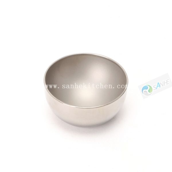 Titanium backpacking kitchenware bowl/tea cup