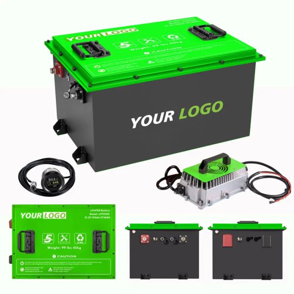 80Ah 40Ah 60Ah 100Ah 120Ah Optional Nominal Capacity Electric Vehicle Battery Pack Equipped with RS485 Communication