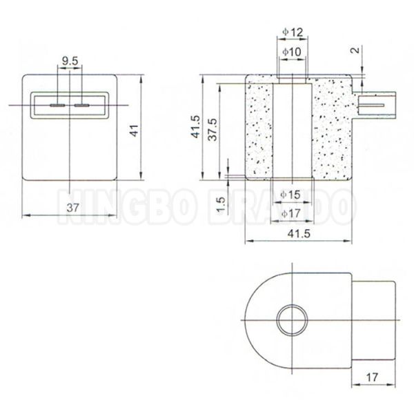 Машины для создания пены Соленоидный клапан катушки QY22D-4 QY23D-2 QY23D-6 ZCTP-5 ZCQQ-2
