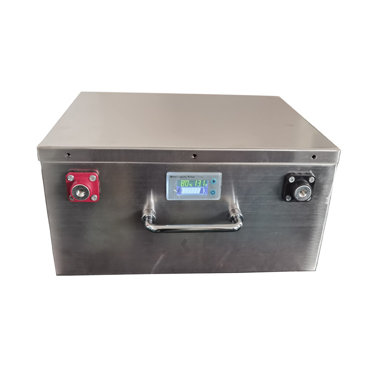 Батареи цикла Lifepo4 батареи 12v 100Ah RV умного иона лития дисплея LCD морские глубокие с состоянием батареи монитора
