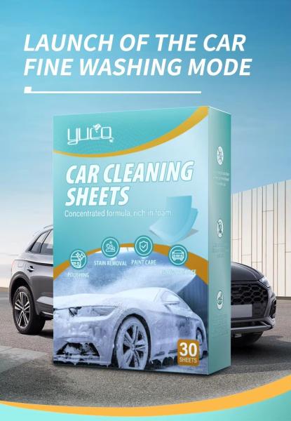 Plant Based Car Wash Strips Easy To Use Convenient And Effective Customizable