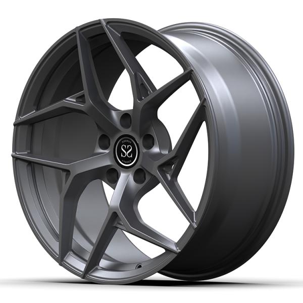 21 Inch Staggered Satin Black 1 Pc Forged Alloy Wheels For Bmw M2 5x120