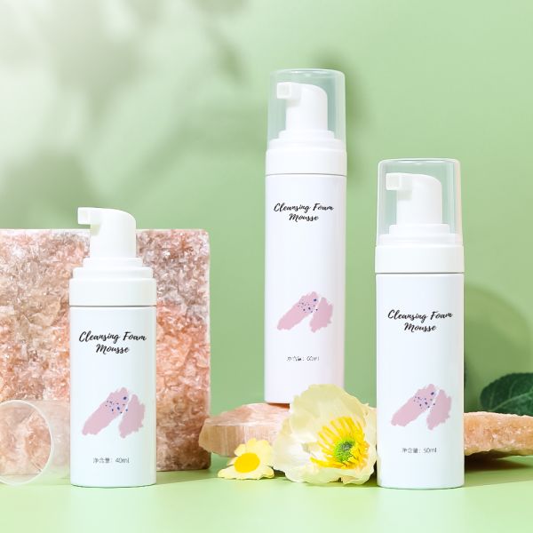 Custom Branding PET Plastic Foam Pump Bottle with Recyclable and Leak-Resistant Design for Personal Care