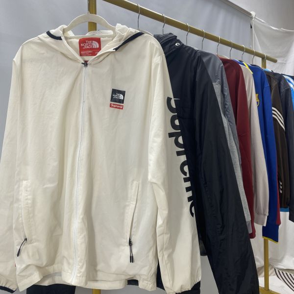Mens Womens Second Hand Branded Jackets Windbreaker Jacket Used Luxury Clothes in Bales