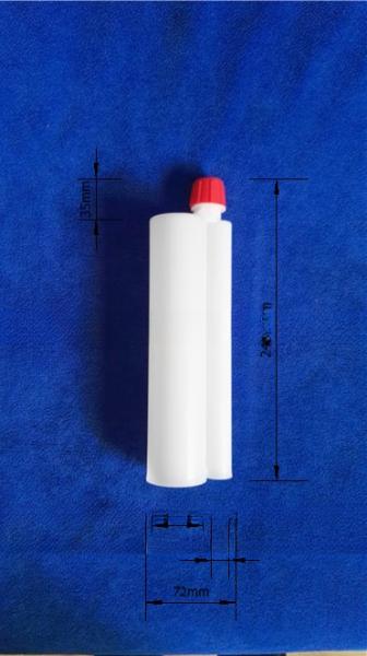 360ml 5:1 Epoxy Two Component Cartridge Plastic Blow Molding Type