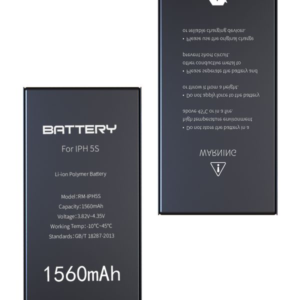 3.82v-4.35v 1560mAh Apple Iphone 5s Battery 100% New Replacement Zero Cycle