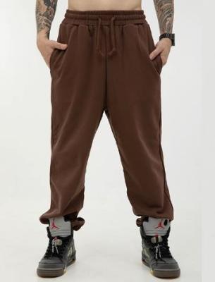 Fábrica feita sob encomenda China 350GSM Terry Men francês ' S Sweatpants da roupa com algodão 100% de Elasticband para o inverno