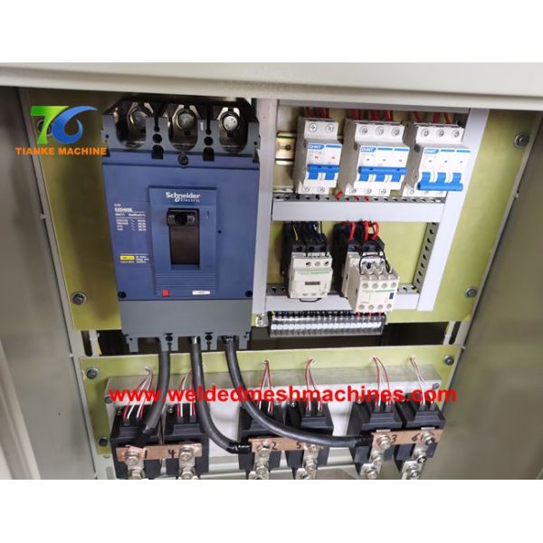 Tianke PVC Coated Welded Wire Mesh Machine 4.0KW Roll Mesh Welding Machine