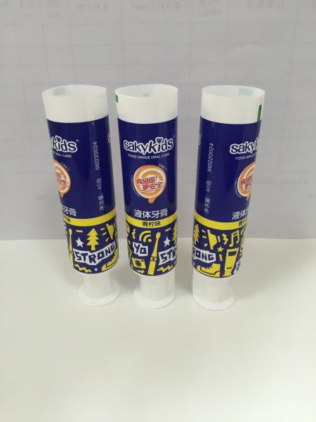 Emballage de tube de Dia35mm stratifié par impression offset PBL pour la pâte dentifrice orale de soin