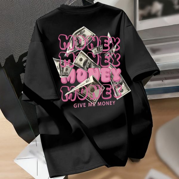 Summer Vintage T Shirts Women Cotton Short Sleeve Slim Fit Crew Neck T Shirt