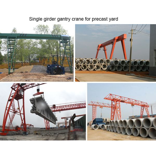 30 portique simple Crane Wide Adaptability de poutre de la tonne 12M To 30M Span A3