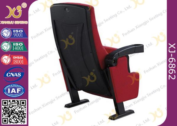 PP Outerback Color 3D Movie Cinema Theater Chairs With Tip Up Cupholder