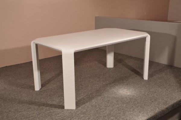 Modern Dining Room Furniture,White High Glossy Dining Table