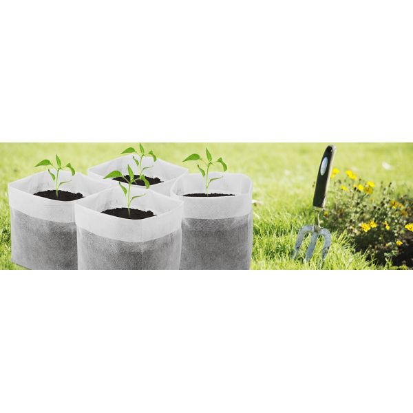 Non-Woven Bags Plant Grow Bags Fabric Seedling Pots Plants Pouch for High Seedling Survival Planting Growing Tree Plants