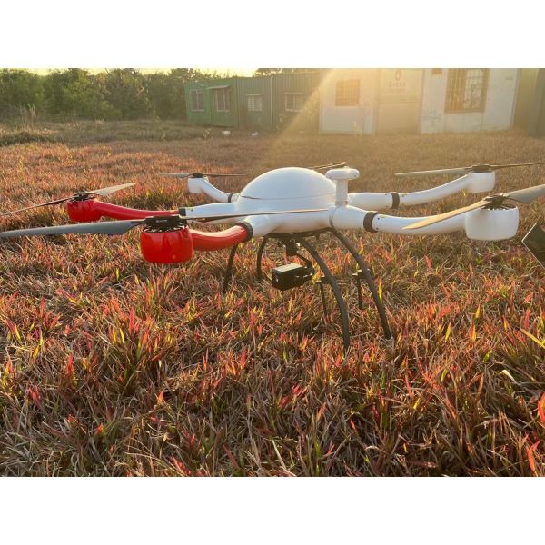 90Km Range Hexacopter Full Body Carbon Fiber Water-Proof for Surveillance and Rescue