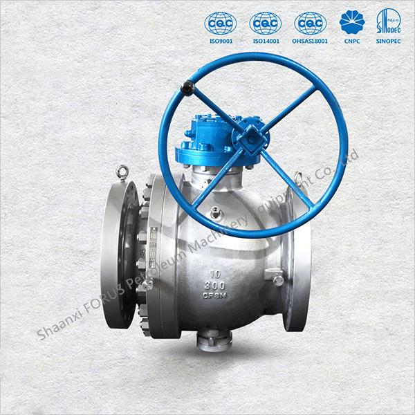 2" - 48" бросило сейф огня шарикового клапана Trunnion дует вне конструкция стер