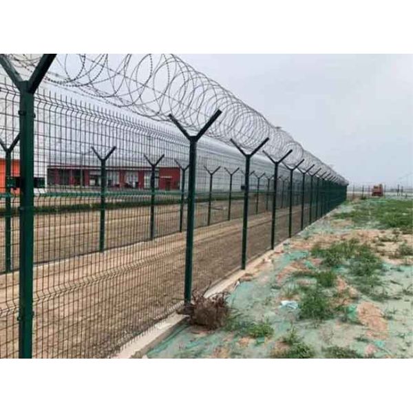 Электрооцинкованная сетка для забора, проволока 2,5 мм, ячейка 50x100 мм