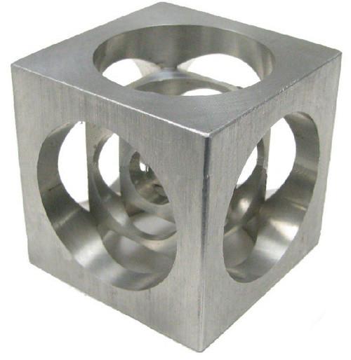 ASTM Modelo Padrão N.O. CM036 Metal Cube CNC Milling Part com e ASTM Standard