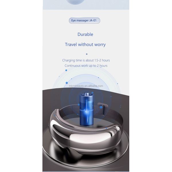 Electric Vibration Smart Eye Massager Heat Compression Eye Care Massager Fatigue Relief