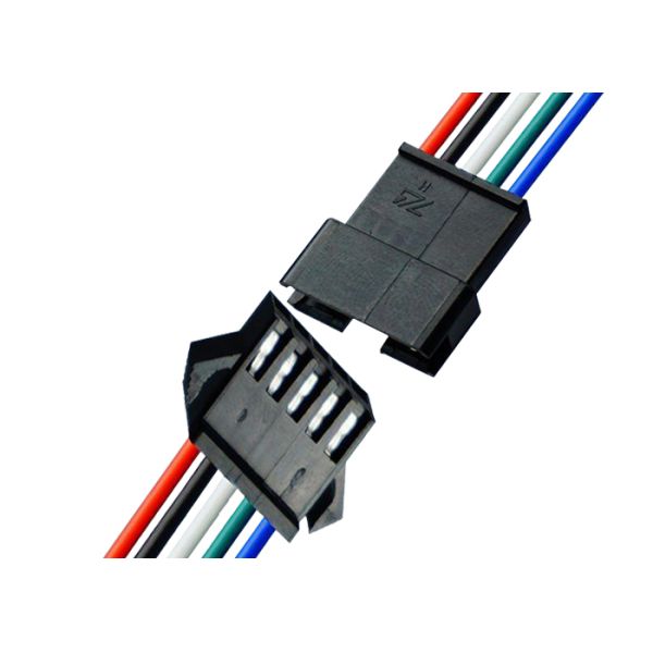100mm 5 Pin 1.0mm Electric Vehicle Wiring Harness