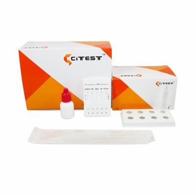 SARS-CoV-2 Influenza A+B RSV Antigen Combo Rapid Test Nasopharyngeal Swab